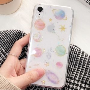 NEW iPhone XS Max Moon, Stars, and Planets Case